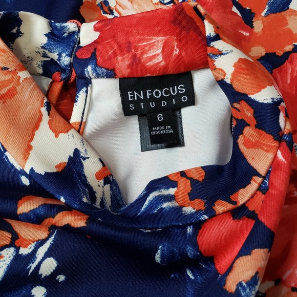 *SOLD*  Enfocus Studio Sleeveless Midi Dress 6 - Picture 3 of 7